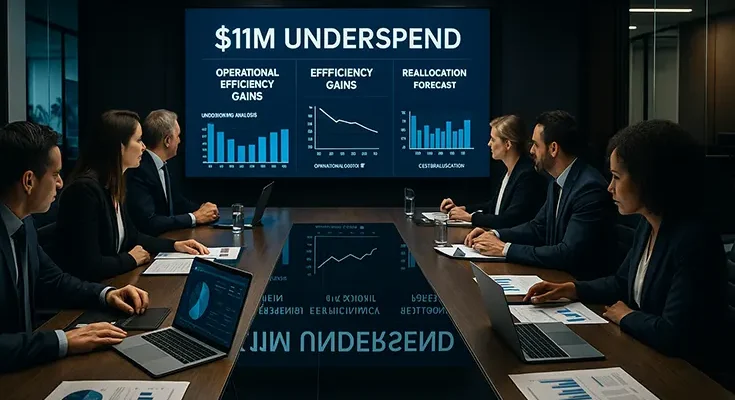 At Board Operate Session On $11M Underspend