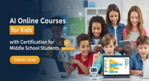 AI Online Courses for Kids with Certification for Middle School Students