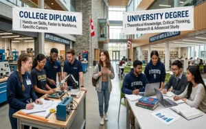 College Diploma vs. University Degree in Canada: Which Path is Right for You?