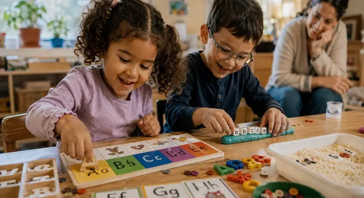 Hands-On Alphabet Matching Preschool Activities for Beginners